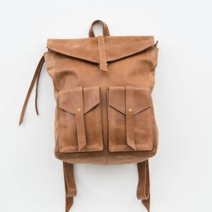 Magnolia Raven + Lily Traveler Backpack Leather